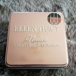 Ellen Tracy Nudes liquid lipstick collection